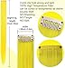 Rhyme 9PCS Princess Party Highlight Yellow Hairpieces 21 inch Colored Hair Extensions Clip in/on for Girls and Women Wig Pieces Hair Accessories (Yellow)