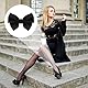 2 Stück dekorative Schuhclips, Schleifen-Schuh-Clips abnehmbare Satin-Schleifen-Schuh-Clips einfarbige Schuh-Clips elegante Hochzeit Party Schuhschnalle Zubehör für Frauen und Mädchen (schwarz)