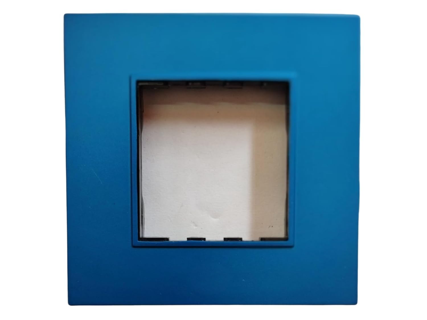 Blue Modular Switch Plate Cover Frame | Switch Board Face Plate | Durable Polycarbonate Electric Switch Cover (Blue, 2M)-picture-17