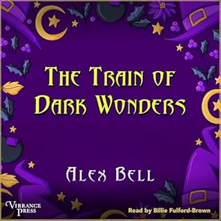 Diseño de la portada del título The Train of Dark Wonders