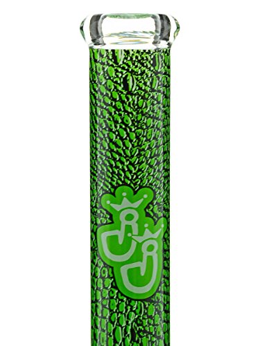 Jelly Joker Croc Glasbong in Krokodil-Optik - 45cm, 18,8mm - Head&Nature Bong-Kollektion – Bild 4