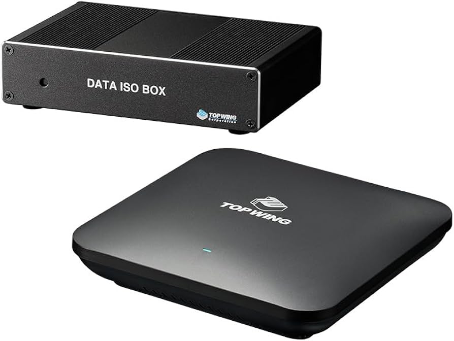 Amazon.co.jp: TOP WING DATA ISO BOX オーディオ専用ルーター (DATA