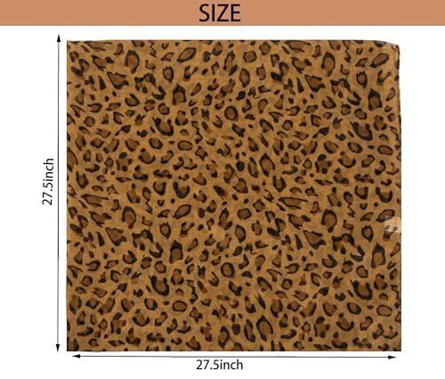 Lightweight Polka Dot Print Scarves for Women Square Elegant Wrap Neck Scarf-Fashion Head Scarf 27.5 × 27.5 inches2