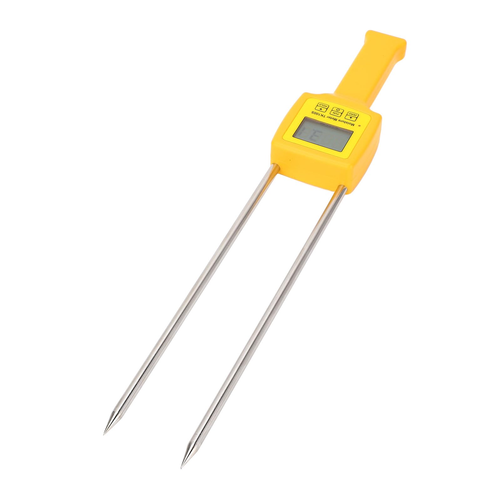 Idurizzatore a Livello di Fieno Digitale con Arresto Automatico della Sonda Display LCD di Misurazione Rapida per Test di umidità del Fieno Esatti
