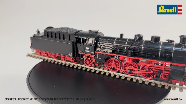 Revell Model Kit Express Train Locomotive BR 18 505 - 1:87 Scale