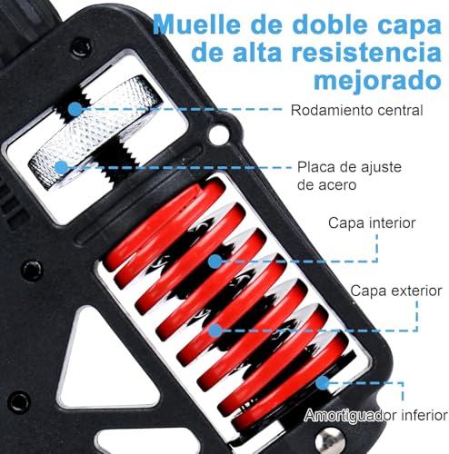 Image of Grip strength trainer, Grip strength enhancer, Adjustable resistance 11-350 pounds (5-160 kilograms),Hand gripper strengthener can quickly strengthen the wrist, forearm and fingers, which is helpful