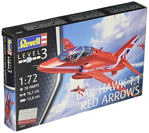 Revell 04921 BAe Hawk T.1 Red Arrows im Maßstab 1:72