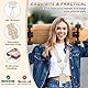 ONEKERUN Universal Handykette für Smartphones Handy Schlüsselband Kette zum Umhängen mit 2 Patchs Abnehmbar Handy Umhängeband Breit Schlüsselband Handyschnur Halsband Handy Lanyard (khaki)