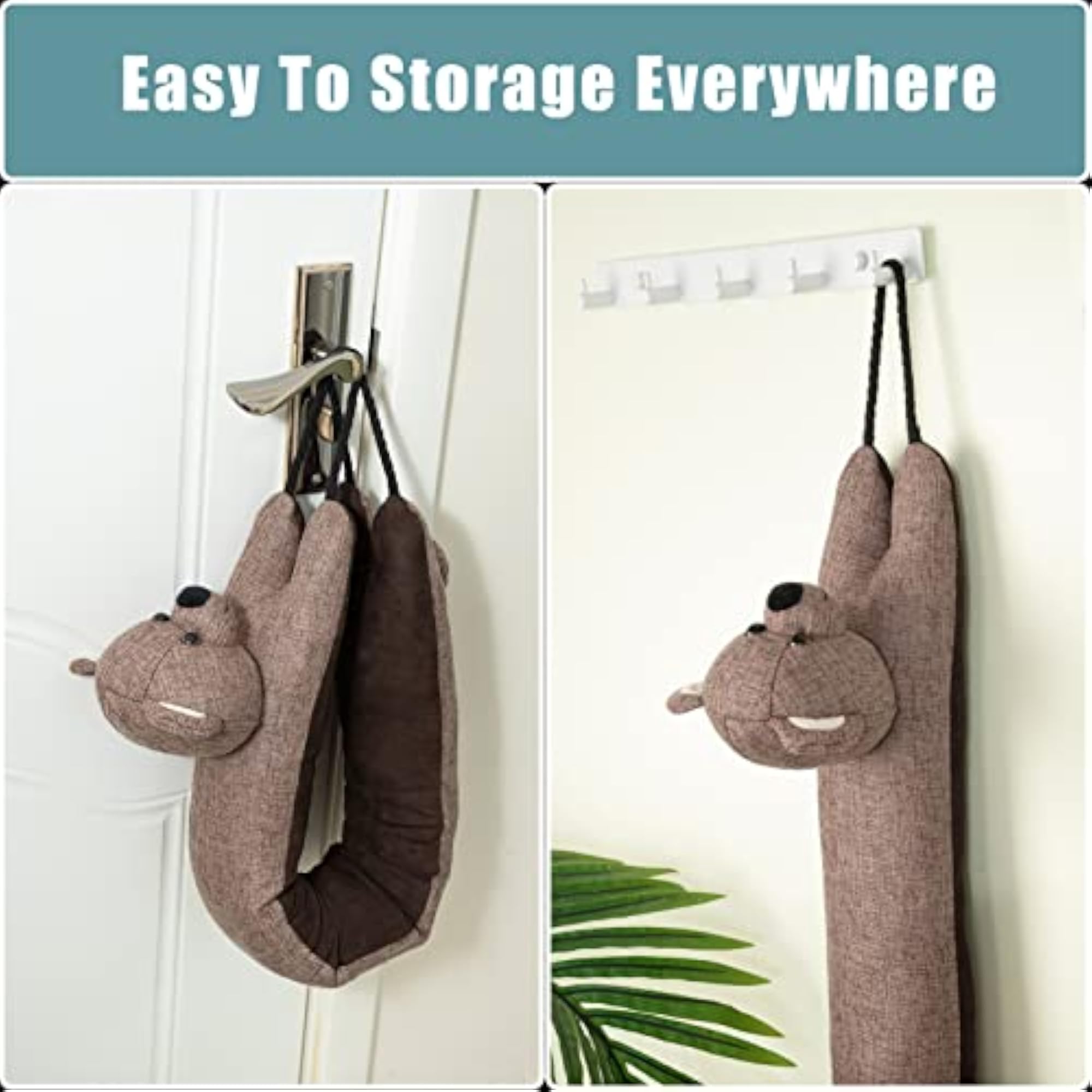 Under Door Draft Stopper Decorative Wind Stopper