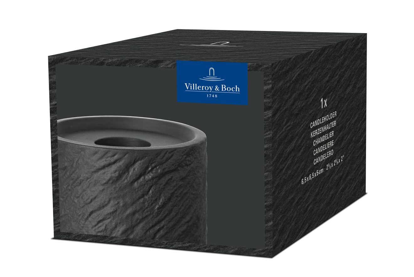 Amazon.com: Villeroy & Boch - 製造搖滾家居燭台2.5 x 2.5 x 5 英吋