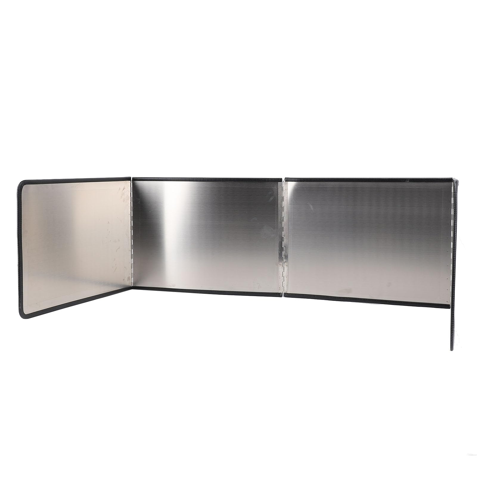 Protector contra Salpicaduras de Aceite, Protector contra Salpicaduras de Cocina Antiadherente de Acero Inoxidable de 4 Lados para Freír en Casa, 80cm (30x80x40cm/11,8x31,5x15,7 pulgadas)