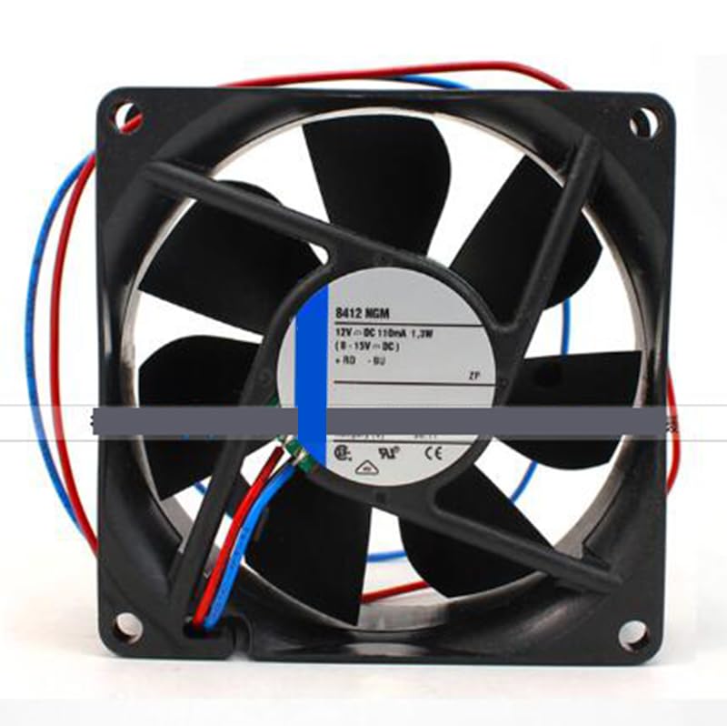 Ventilateur de refroidissement silencieux 80 mm d'extraction d'air 8412NGM