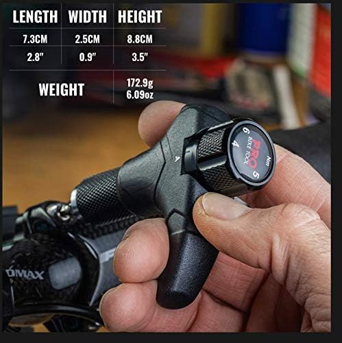 PRO BIKE TOOL Adjustable T Torque Wrench - 4, 5 and 6 Newton Meters - Quality Bicycle Maintenance Tool for Road & Mountain Bikes - 1/4 Inch Hex Driver Torque Wrench for Home & Roadside Repair