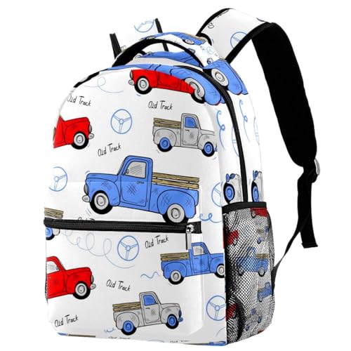 Sac à dos d'école grand volume pour adolescents avec dos rembourré