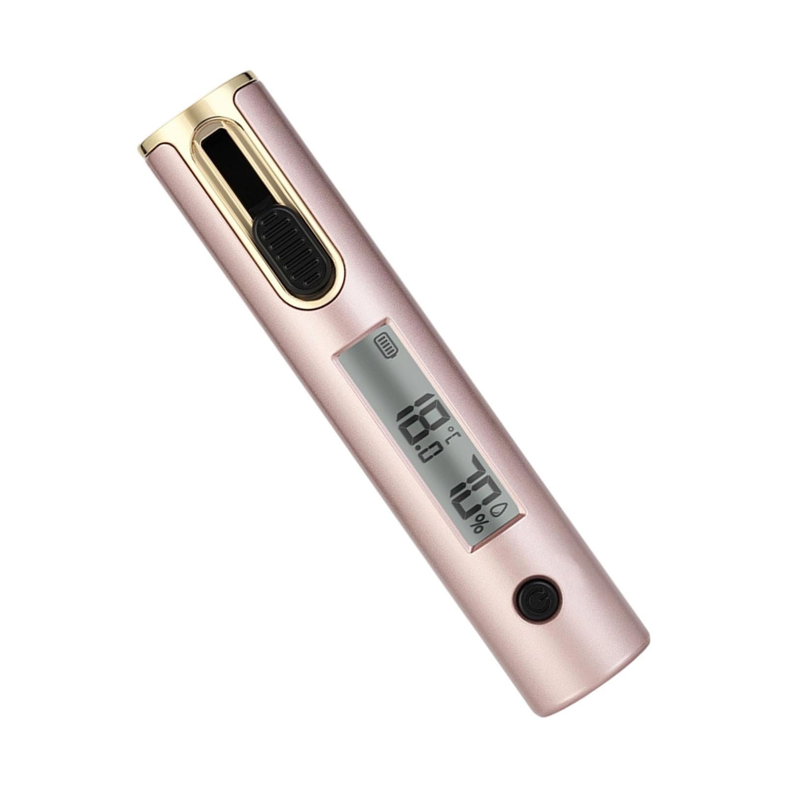 Accurate Vanilla Humidness Gauges Tester Double Function Probes Design for Vanilla Internal and Environment Stogie Storage Hygrometer