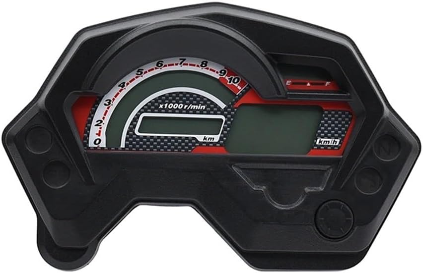 Motorcycle Odometer Speedometer Motorcycle Accessories 1 x Tachometer 10000 RPM Dashboard Screen Display Indicator Gauge for FZ16 FZ 16
