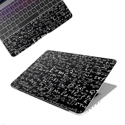Image of Galaxsia Special-Relativity Top+Wrist Pad Vinyl Laptop Skin /Sticker /Cover Upto 15.6 Inches Laptops Laminated-Removable-HD Quality Compatible for Hp-Dell-Sony-Lenovo-Asus etc.(15x10 Inches)