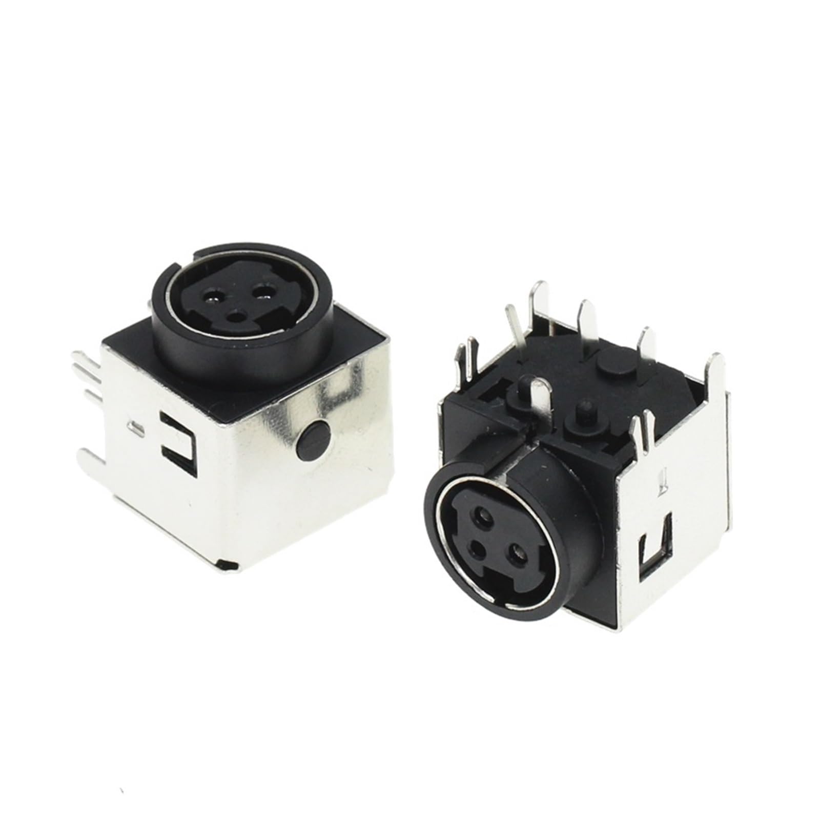 MWRFKJOB 5PCS Mounting Female DIN 3 Jacks S-Video Sockets S Terminal