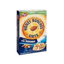 Post Honey Bunches of Oats with Almonds Cereal 18 oz Pack of 12