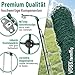 VOSS.farming farmNET+ Schafnetz, 25m, 2 Spitzen, 90cm Netzhöhe, grün, Elektrozaun-Netz, Lämmer, Schweine, Ziegen, Geflügel, Hunde