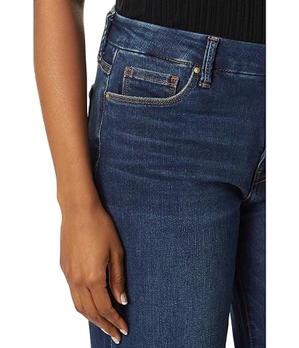 KUT from the Kloth Womens Meg High-Rise Fab Ab Wide Leg Raw Hem in ExhibitedJeans3