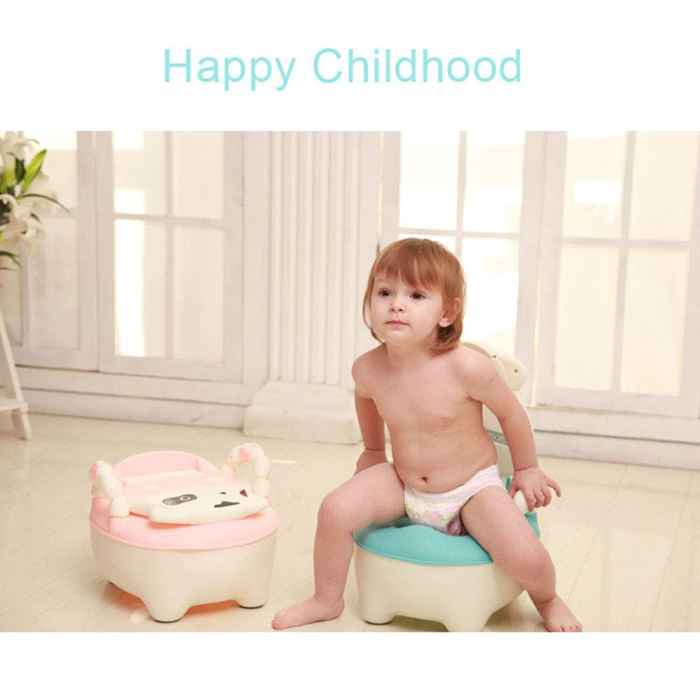 Topfchen Sitz Fir Kinder, Töpfchen Stuhl Sitz Für Jungen Und Mädchen Tier Töpfchen Kuh Blau,Blue