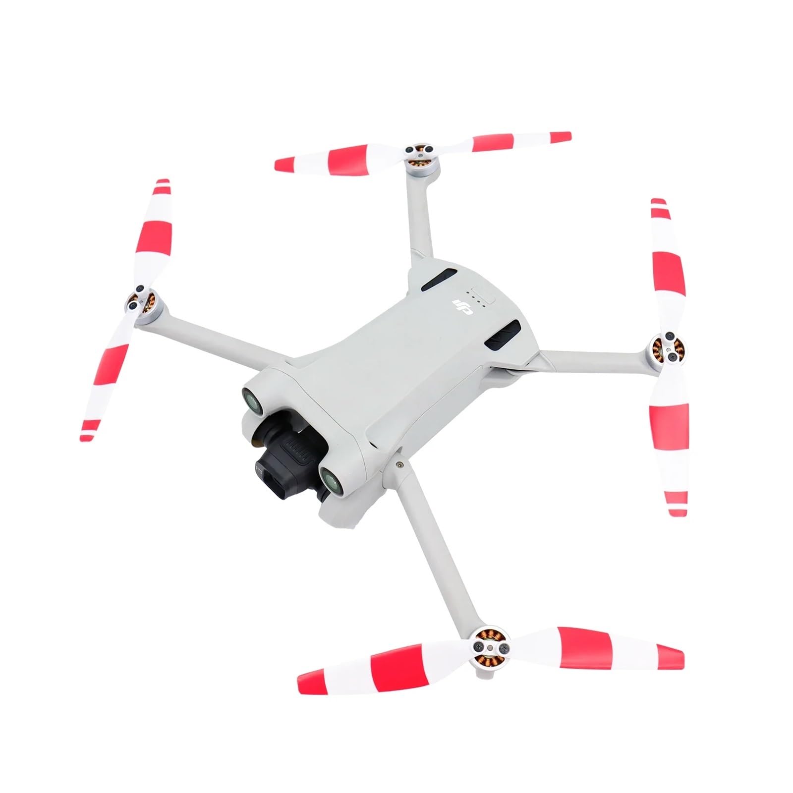 Śmigła 6030F Drone o niskim poziomie hałasu Lekkie wentylatory skrzydłowe Części zamienne Quick Release do akcesoriów do naprawy D-JI Mini 3 Pro(Colorful 16pcs)