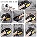 puyode Viorane Pet Hair Remover, Pet Hair Remover Electrostatic Gloves,Electrostatic Pet Hair Remover, Electrostatic Gloves Pet Hair Removal for Cat & Dogs, Reusable Pet Hair Removers Glove (3pcs)
