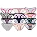 Beyond Intimates Women's bikini panties assorted prints 12 Pack