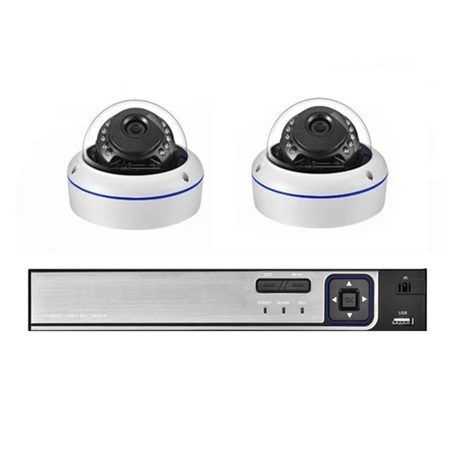 Système de caméra d'alarme de détection de Mouvement 4K 8MP