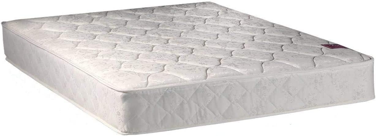 DS Solutions USA Legacy 2-Sided Queen Size Mattress Only with Mattress Cover Protector - Orthopedic, Innerspring Coils, Fully Assembled, Long Lasting Comfort
