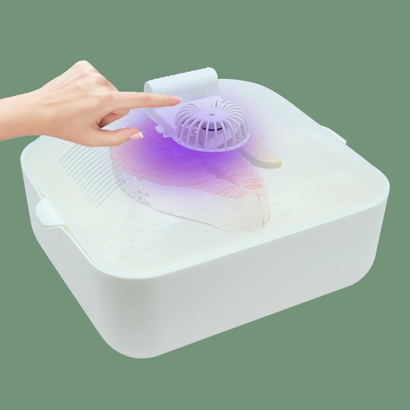 Auftauplatte für Fleischenteiser mit Abtropfkorb, schnelles Auftauen, schnelleres Auftauen, Auftauen für Auftauplatte für schnelle und sichere Art der Maschine, große Maschine
