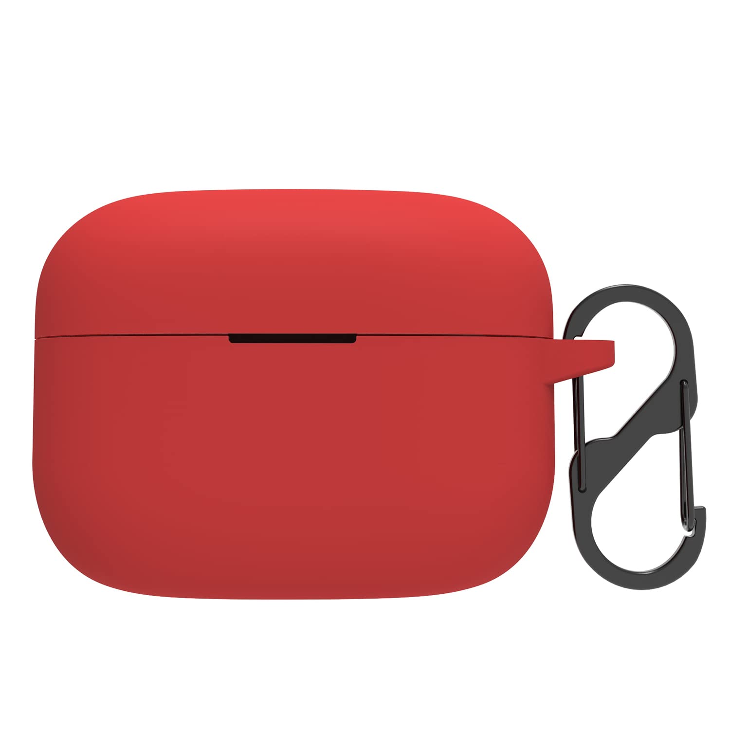 METEQI Shockproof Protective Silicone Case Cover Compatible with Sony LinkBuds S (Red)