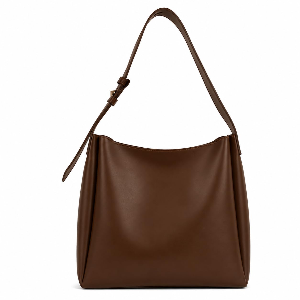 hercraft Womenmarks Large Hobo Shoulder Bag for Women, Soft PU Leather Tote Handbag with Magnetic Closure, Adjustable Strap, Spacious Single Compartment Purse for Office, Travel, Shopping & Daily Carry-picture-11
