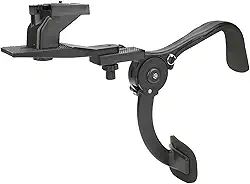 Fydun SR-500 Preto DSLR Camera Strap Suporte de Ombro Suporte Estabilizador Rig Com Amortecedor para Gravação de Vídeo Profissional