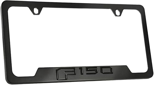License Frame Inc. Ford F 150 Marco de matrícula de metal estilo oscurecido