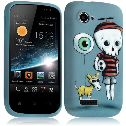 Seluxion - Housse Etui Coque pour Wiko Cink Slim 2 Motif KJ20