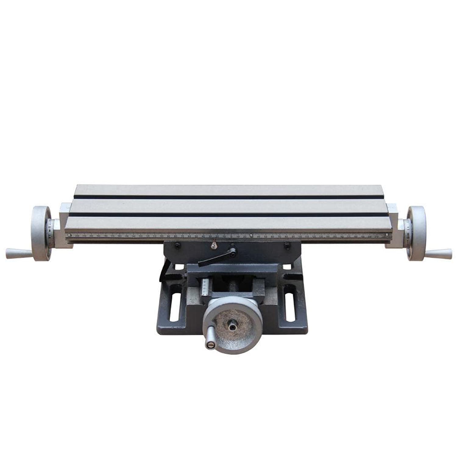 KAKA INDUSTRIAL TC-18-2 Milling Working Cross Table Multifunction Worktable, 10×4.7 Inch Heavy Compound Cross Slide Mill Drill Table