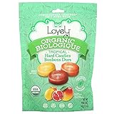 LOVELY CANDY COMPANY Organic Tropical Hard Candy, 142 GR