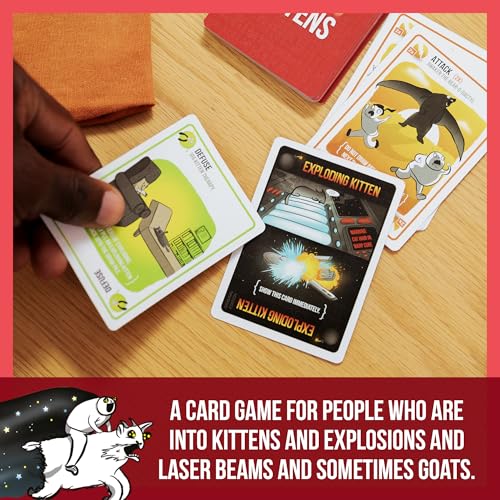 Image of Exploding Kittens 10th Anniversary Tin, 2-5 Players, Ages 7+