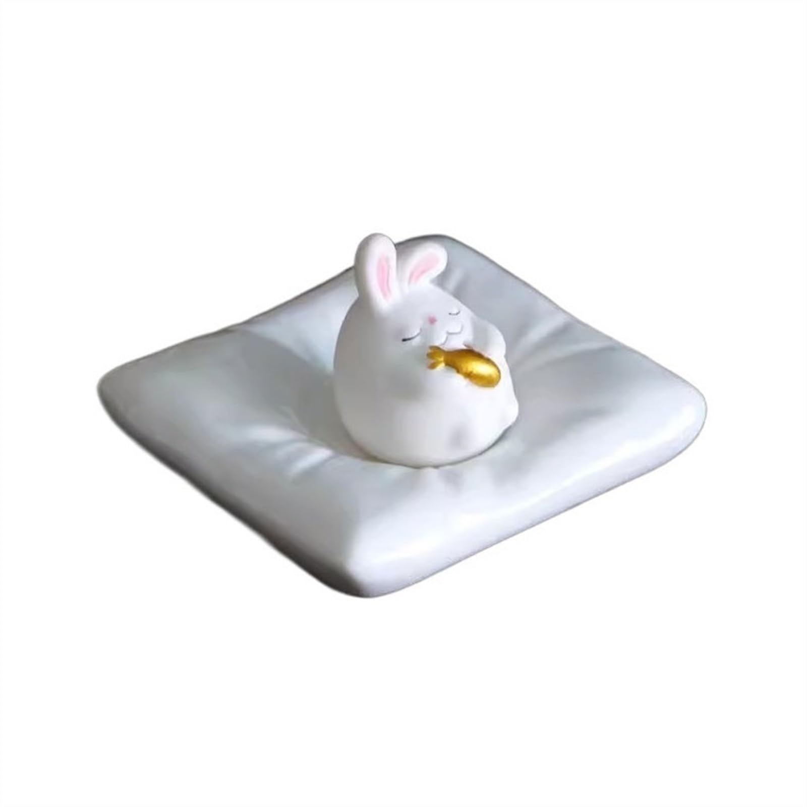 incense burner Cute Rabbit Shaped Fragrant Insert Household Indoor Ceramic Ornaments Holder Small Incense Burner Incense Holders