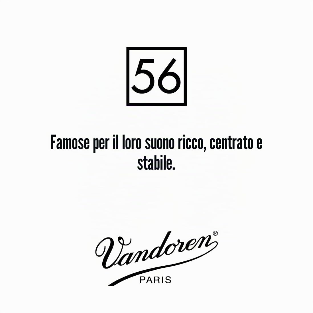 Vandoren CR5025 Box 10 Ance 56 Rue Lepic 2.5 Clar Sib