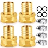 SIGURANTA 3/4' Hose Fitting Female | Brass GHT Thread Connector for...