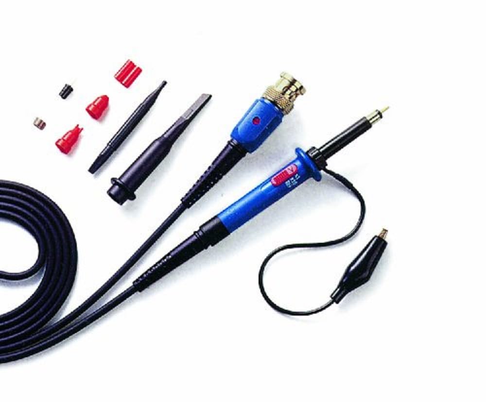 PeakTech P TK-100 BNC Oszilloskop- Tastkopf 100 MHz mit Zubehör, 1:1-10:1, 1 Stück,