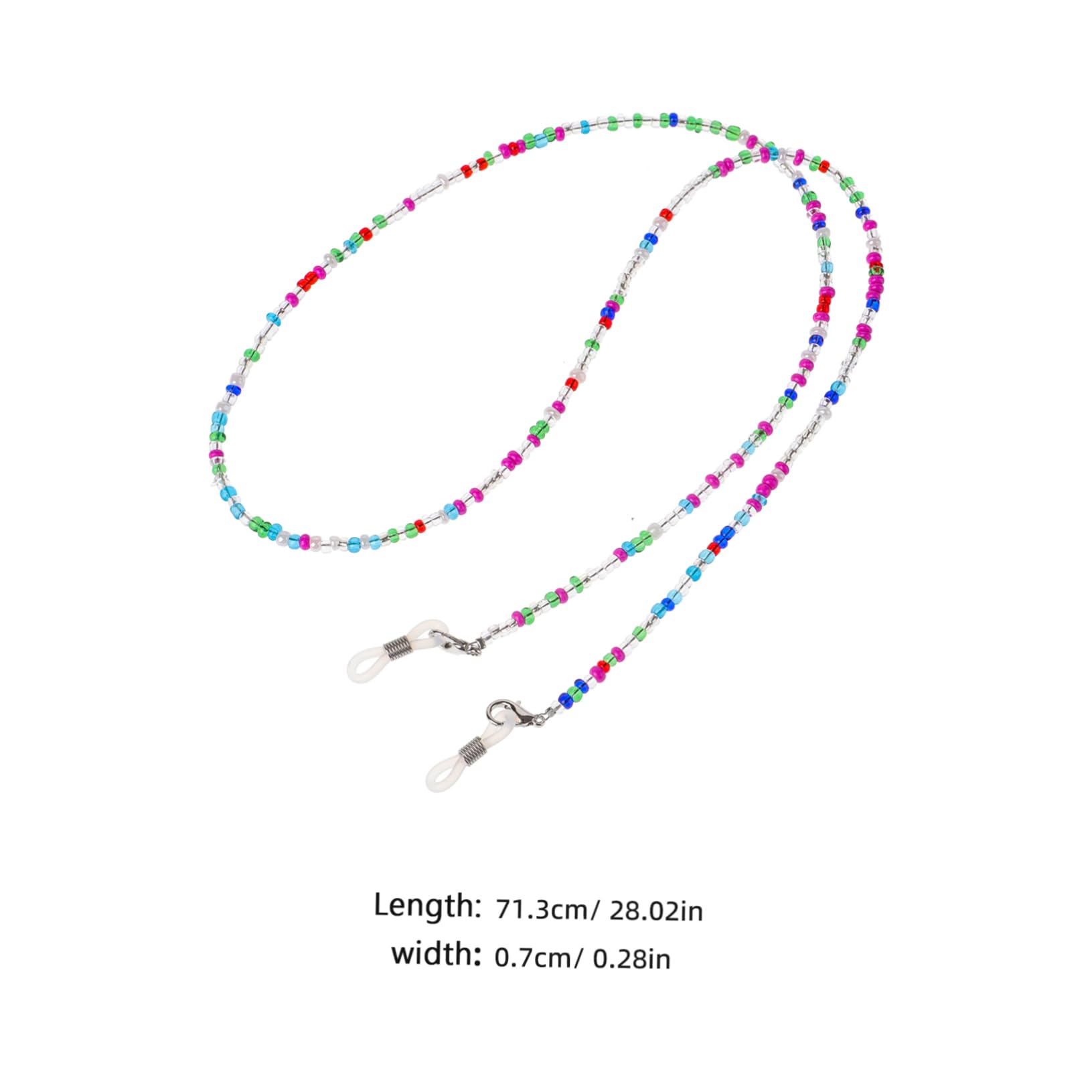 LIFKOME 8 Stück Bunte Brillenkette Brillenhalter Brillenband Für Damen Brillenband Brillenkette Brillenkette Für Damen Brillenbänder Glashalter Sportbrillenseil