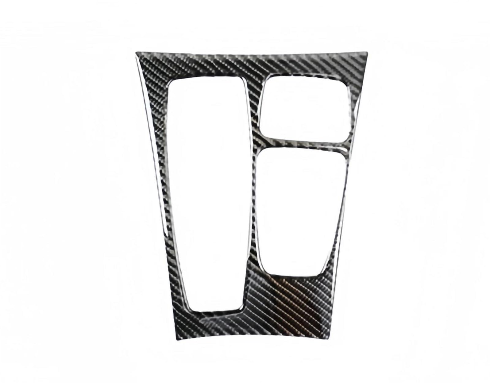 Zamiennik dla BMW X5 E70 2007-2013 do X6 E71 2008-2014 włókno węglowe Auto wewnętrzna skrzynia zmiany biegów osłona panelu wykończenia akcesoria samochodowe deska rozdzielcza (typ A czarny RHD) (typ B