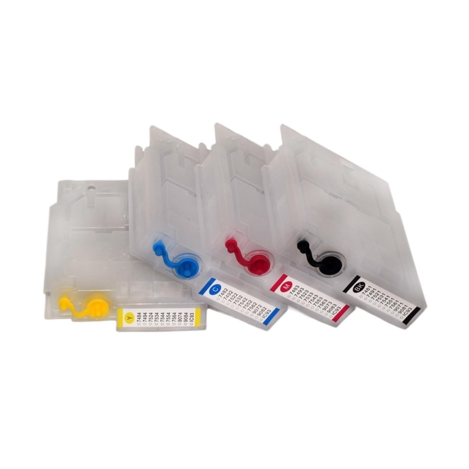 Compatible con Epson, T9071 Cartucho WF-6590 WF-6090 | Cartucho de tinta recargable T9071 T9081 748XL sin chip for WF-6590 6090 8090 8590 6530