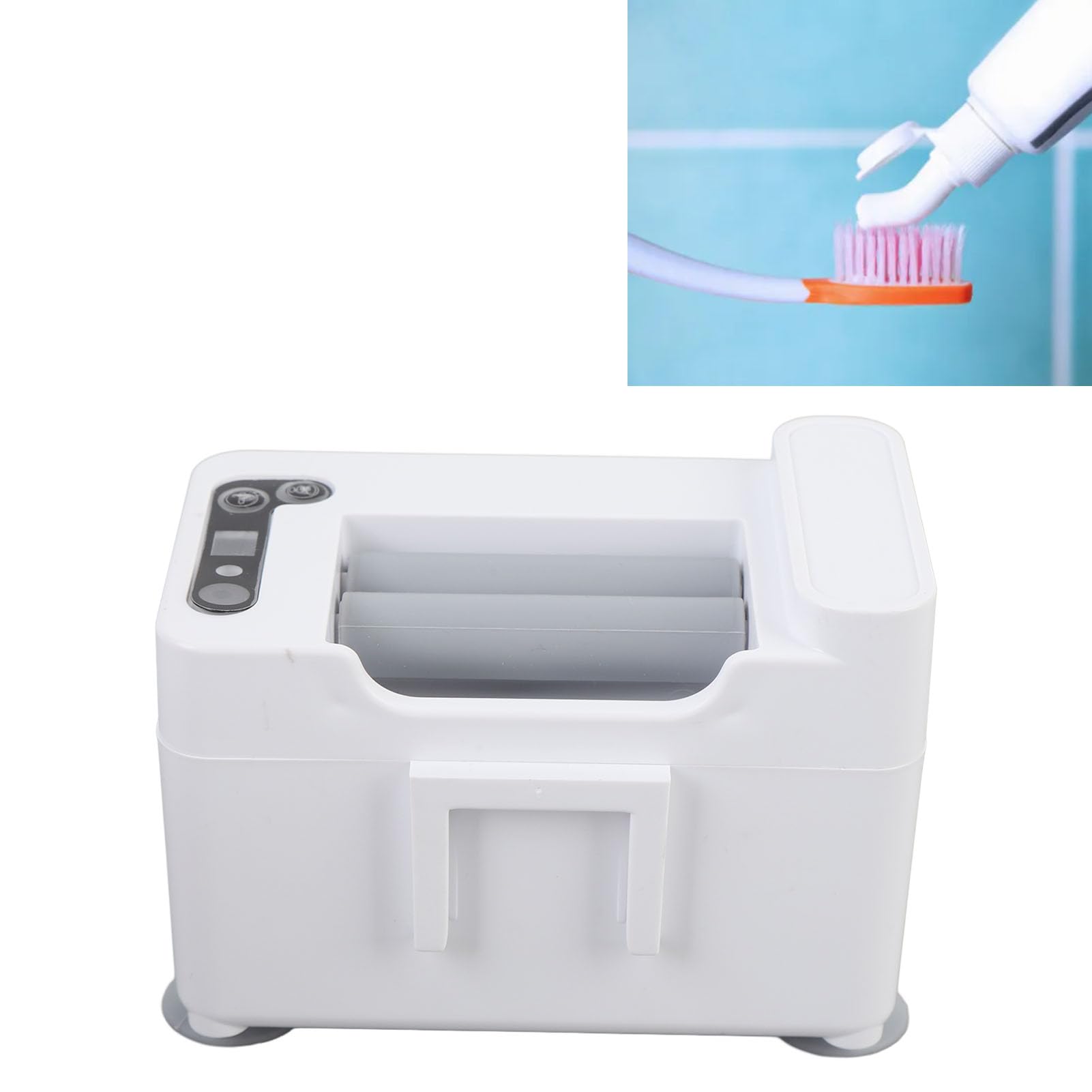 Dispenser Automatico di Dentifricio Macchina Elettrica Completamente Automatica per Dentifricio con Sensore Montato per Casa Pigra, Rilevatore di Erogazione Spremitubi a Parete