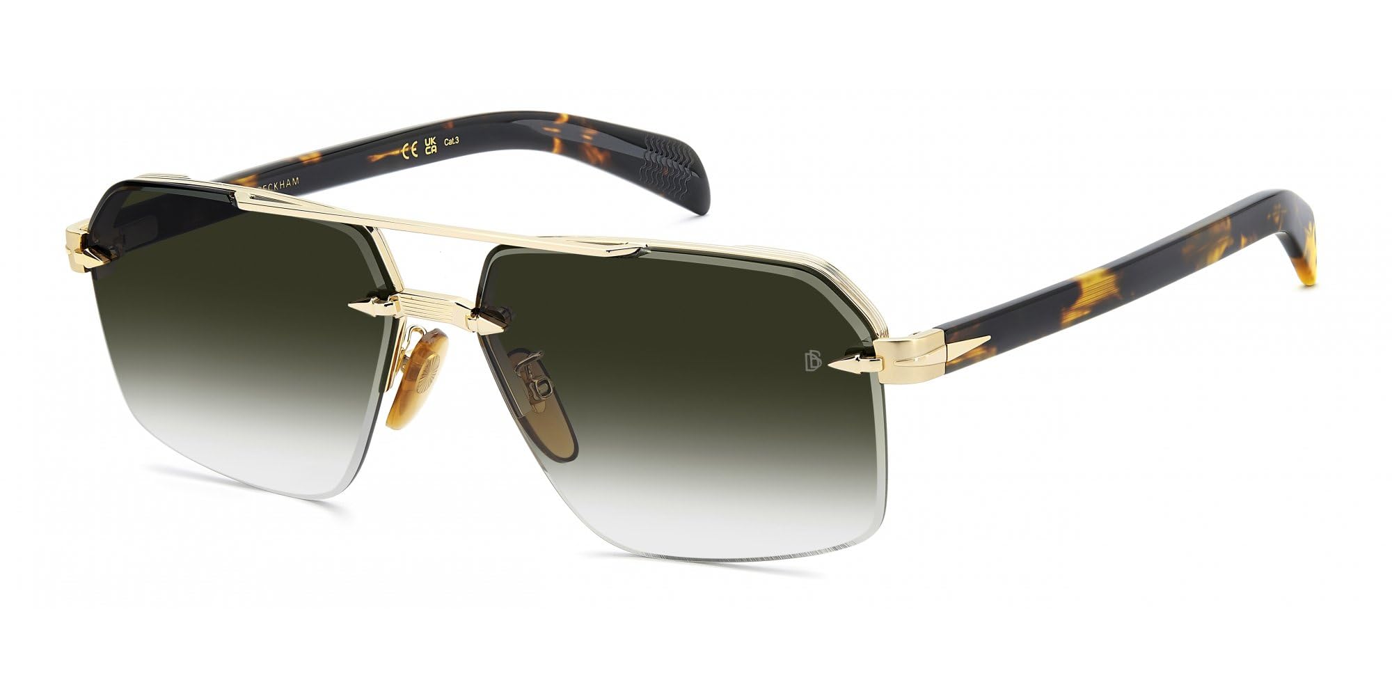 David Beckham Occhiali da Sole DB 7170/S Gold brown havana 61/14/138 Uomo