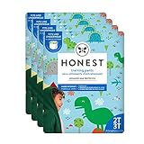 The Honest Company Toddler Training Pants, Dinosaurs, 2T/3T, 104 Count (Packaging May Vary)